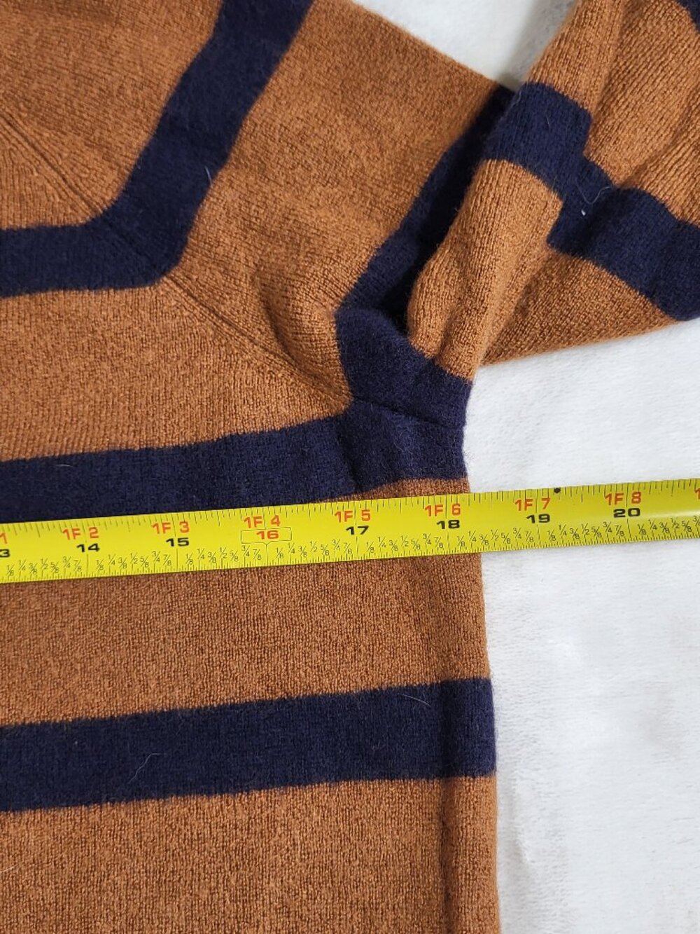 Vineyard Vines Merino Wool Striped Sweater Pullover - Medium - Picture 7 of 8